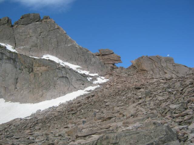 Colorado Hiking Longs Peak Keyhole