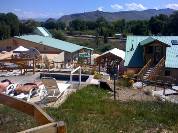 hot sulphur springs pools