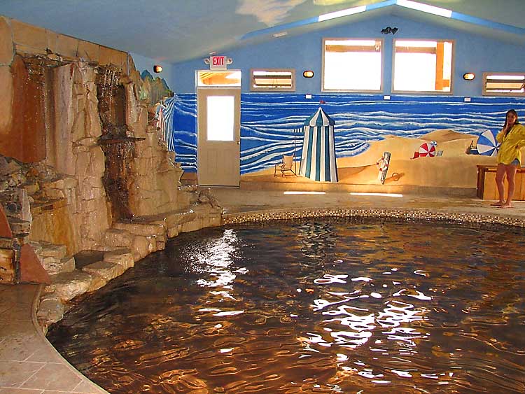 Orvis Hot Springs Pool House