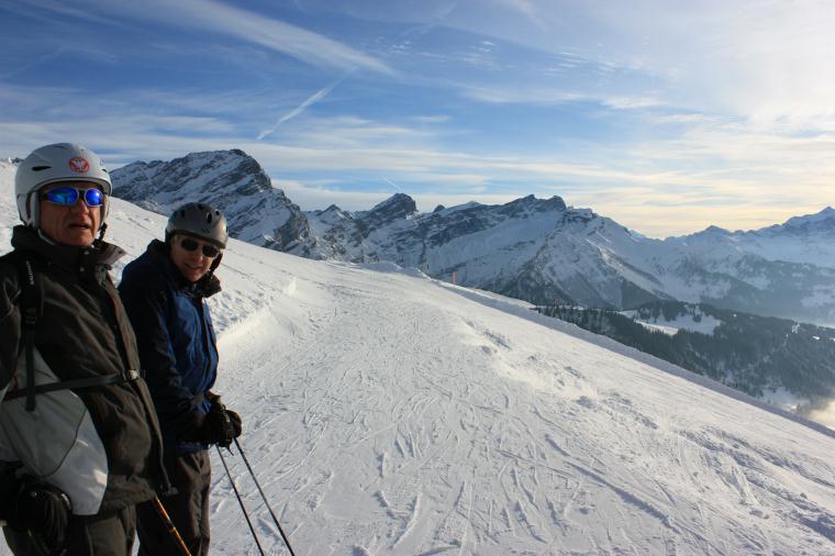 les diablerets ski trail