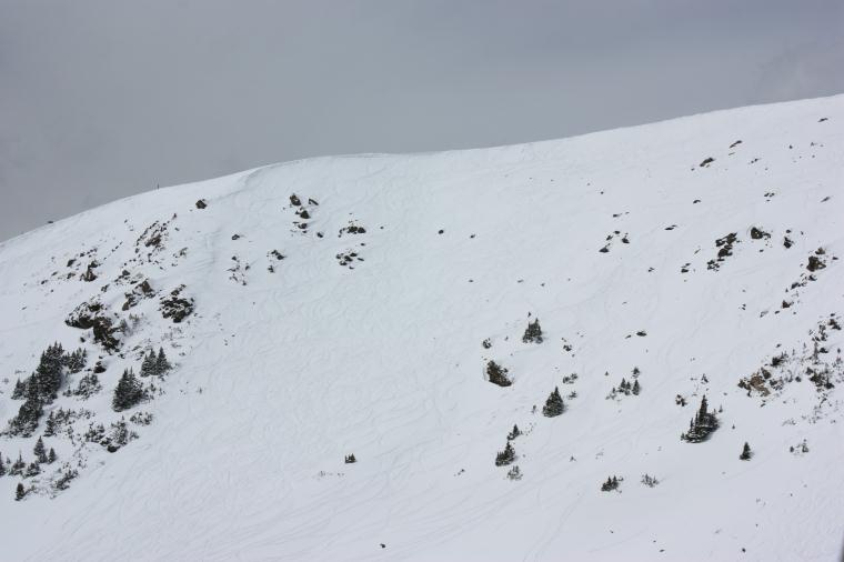 Montezuma Bowl Hike Access Montezuma Bowl hiking terrain