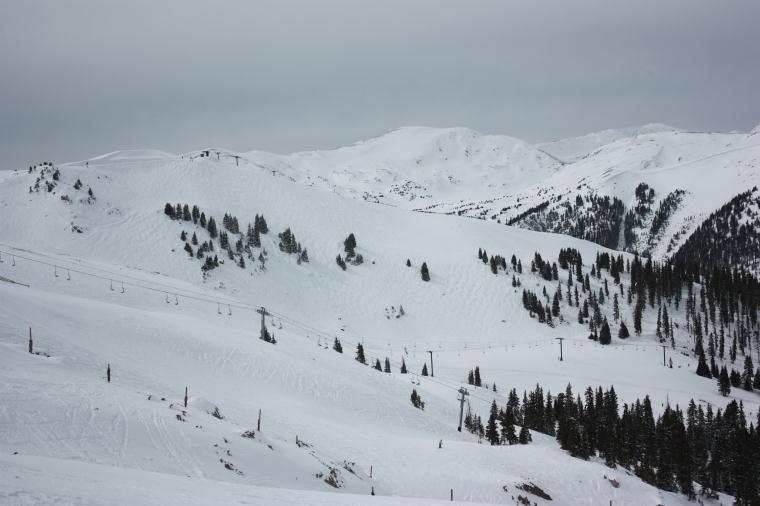 Arapahoe Basin Ski Resort A Basin front-side