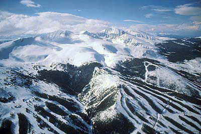 Breckenridge Resort Aerial View