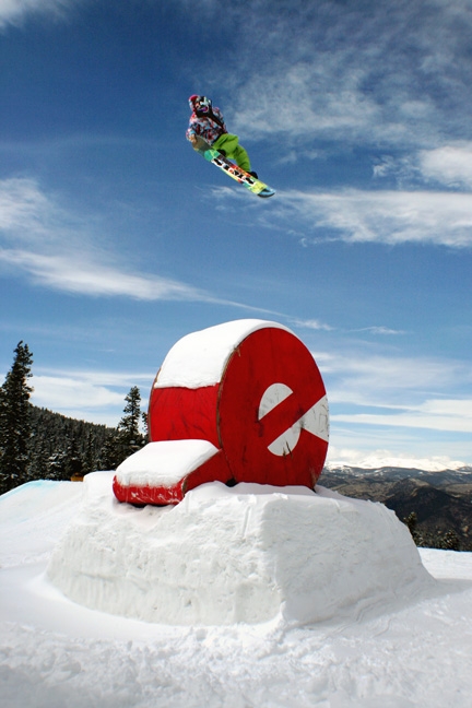 Echo Mountain Snowboarder