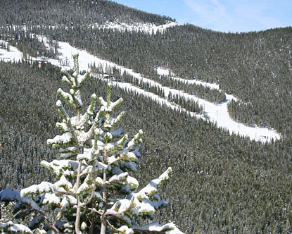 Steamboat Ski Aerial View