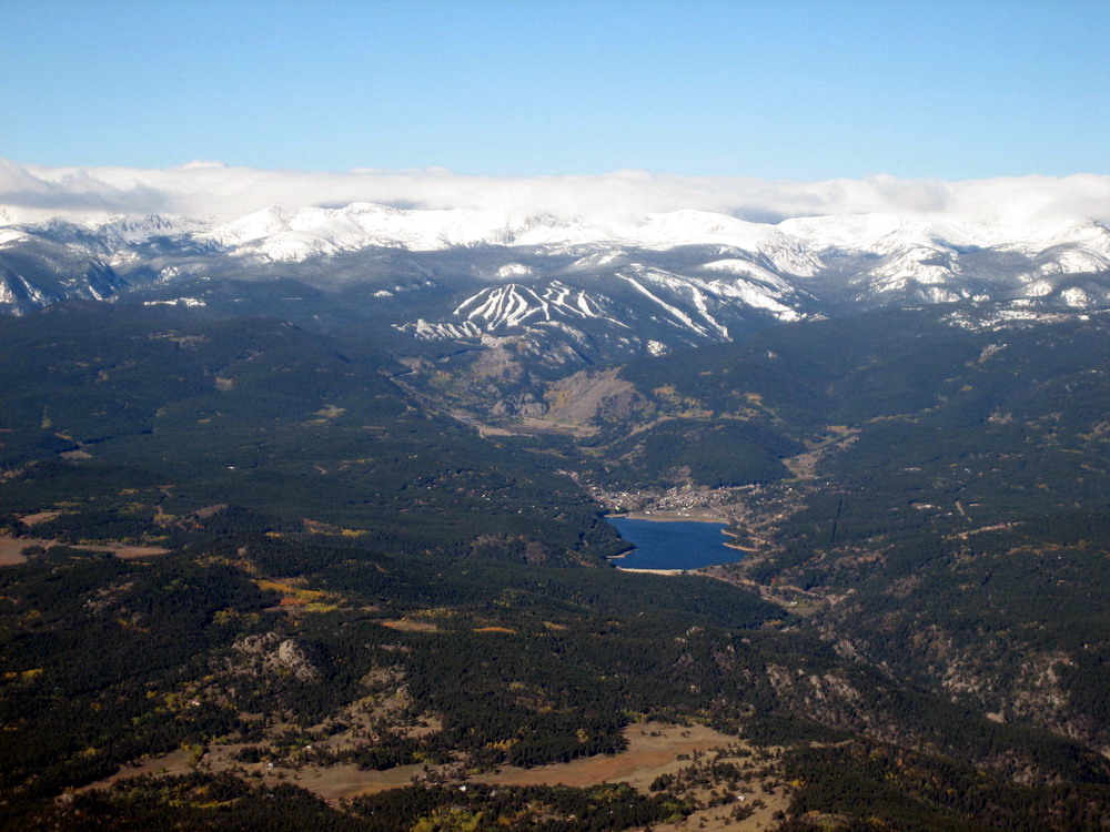Eldora Mountain Aerial Barker Reservoir
