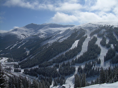 Loveland Ski Area Aerial