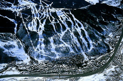 Vail Resort Aerial View