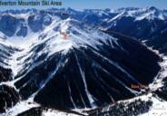 silverton  mountain aerial view